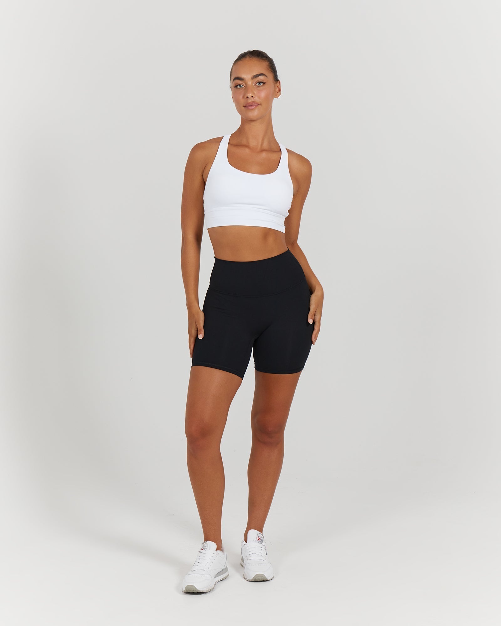 LUXE STRAPPY BRA - WHITE