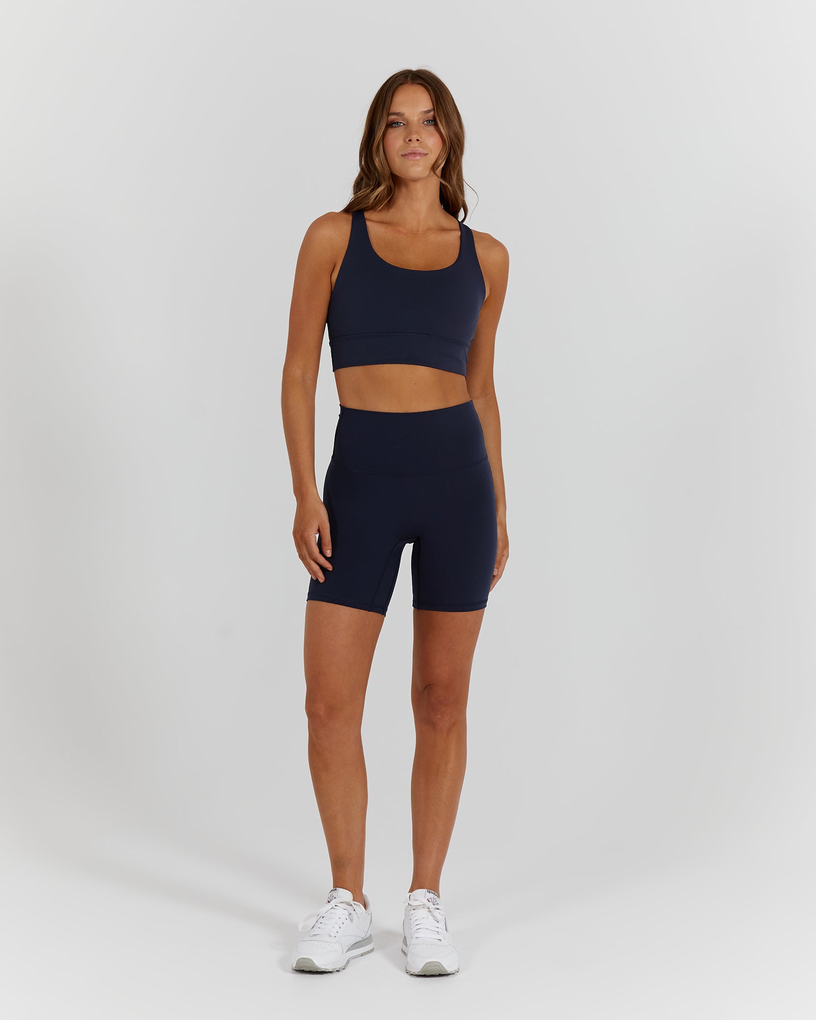 LUXE BIKER SHORTS V2 - DEEP NAVY