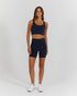 LUXE BIKER SHORTS V2 - DEEP NAVY