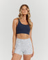 LUXE STRAPPY BRA - DEEP NAVY