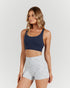 LUXE STRAPPY BRA - DEEP NAVY