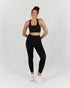 STRUCTURE III SPORTS BRA - BLACK