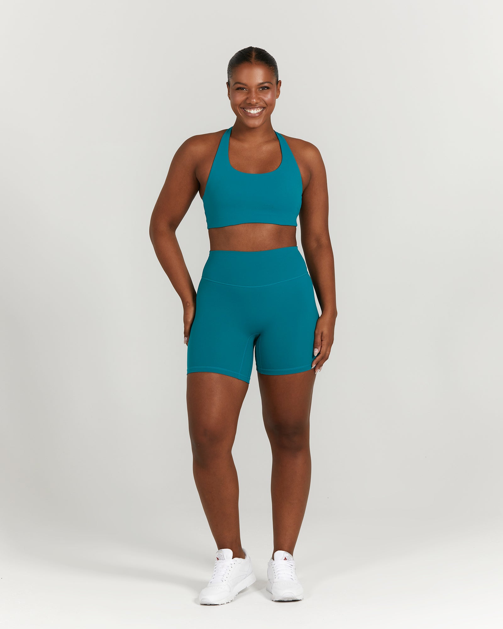 MOTION CROSS BACK BRA - LAGOON