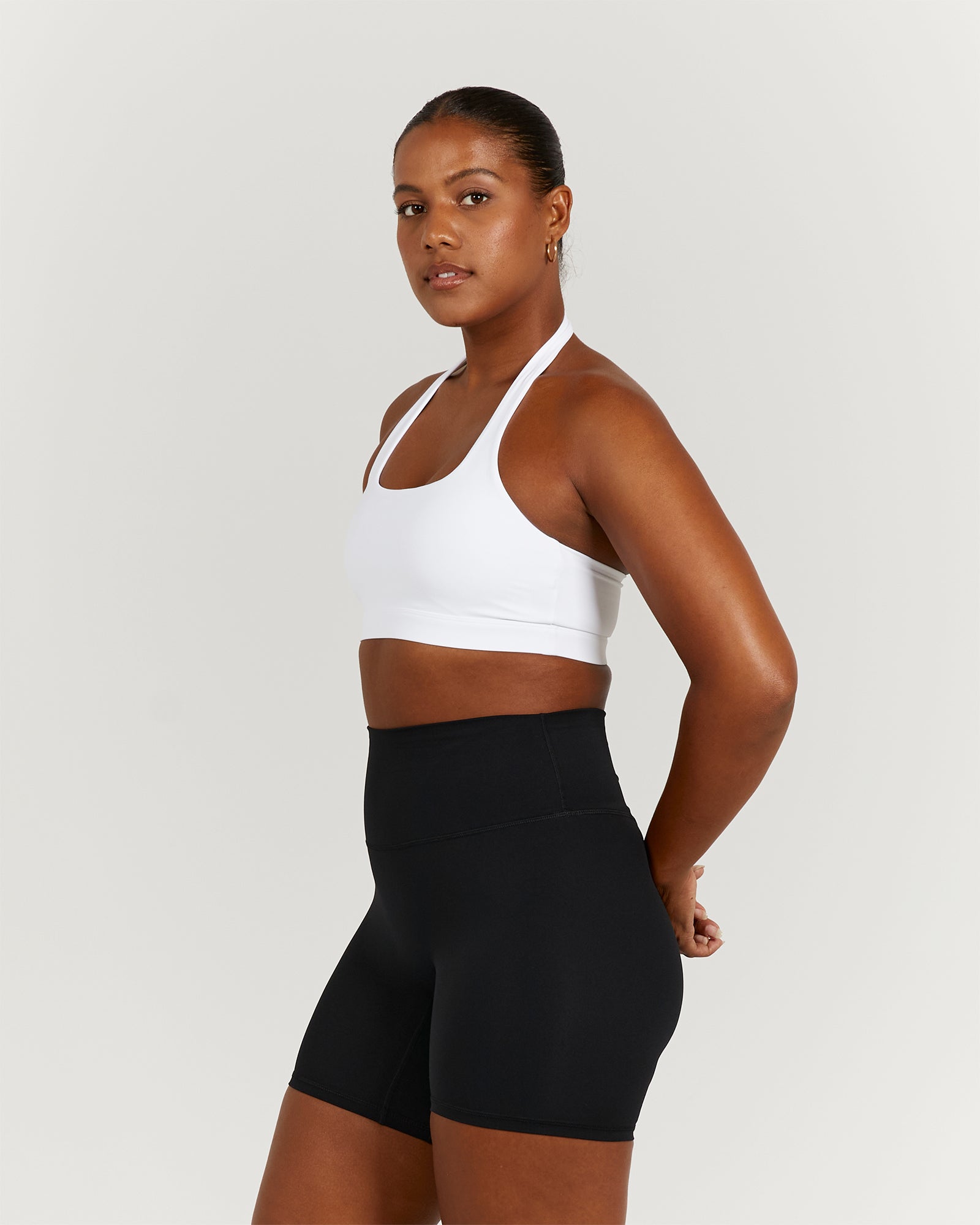LUXE HALLY BRA - WHITE