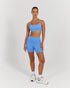 LUXE BIKER SHORTS V2 - AERIAL BLUE