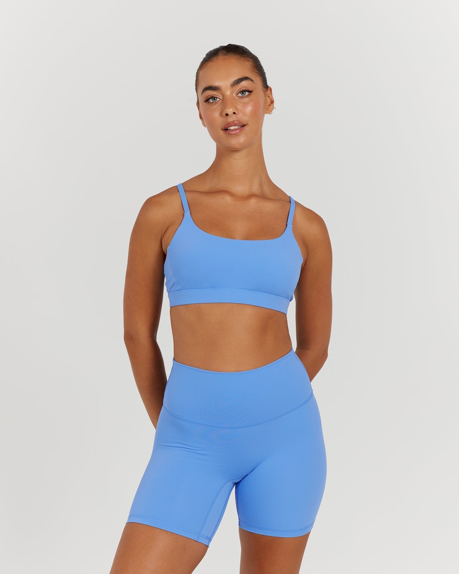 LUXE ASH BRA - AERIAL BLUE
