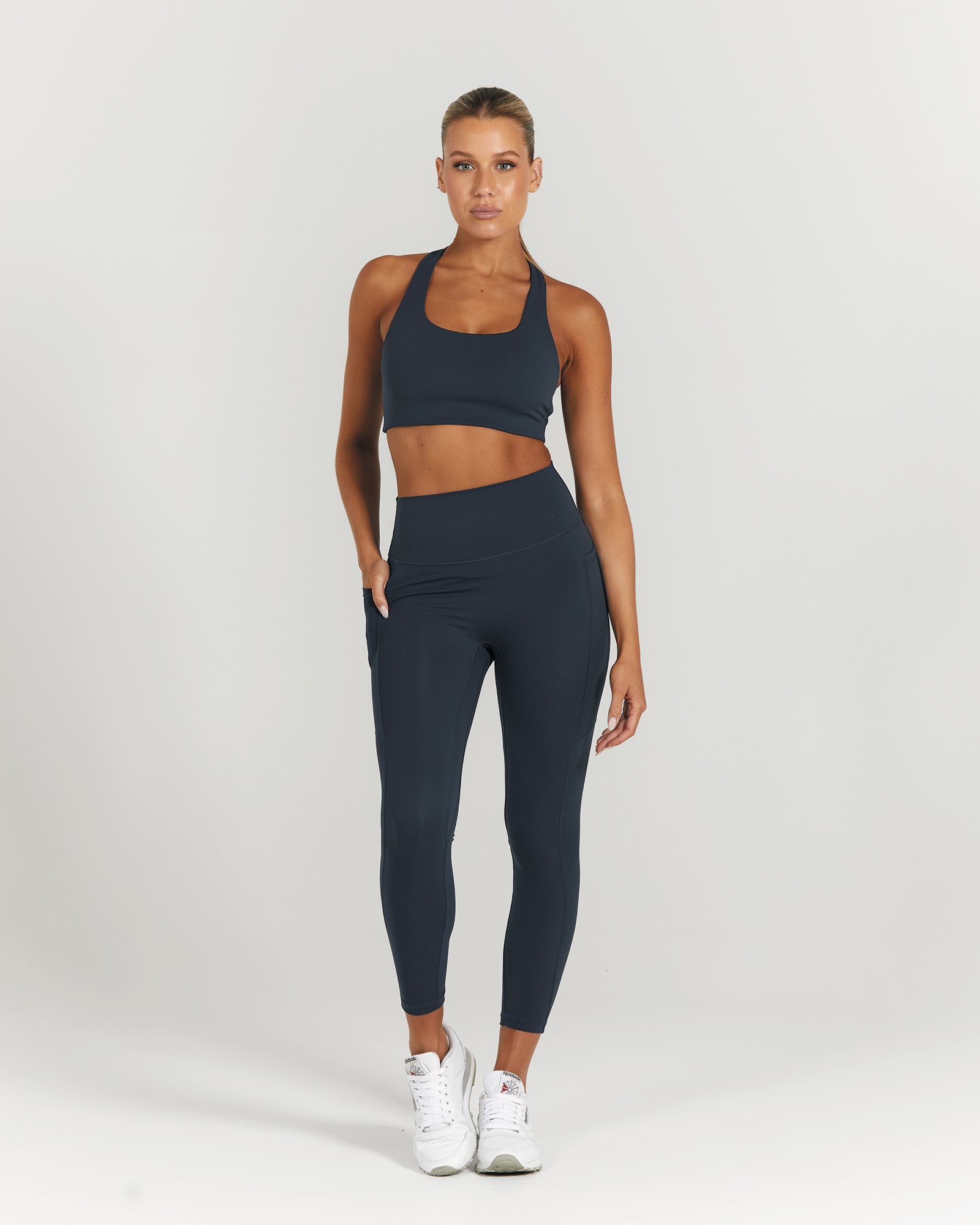 MOTION POCKET LEGGINGS 24" - STORM