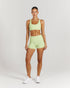 LUXE MINI SHORTS - LIME