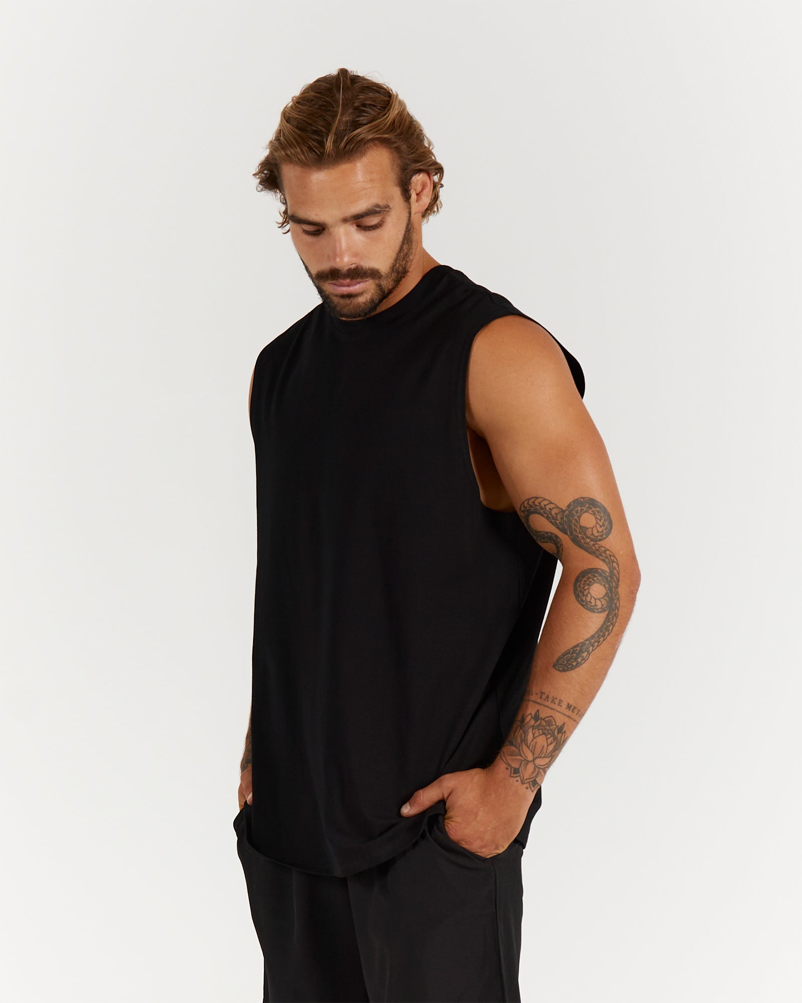 CLASSIC TONAL TANK - BLACK