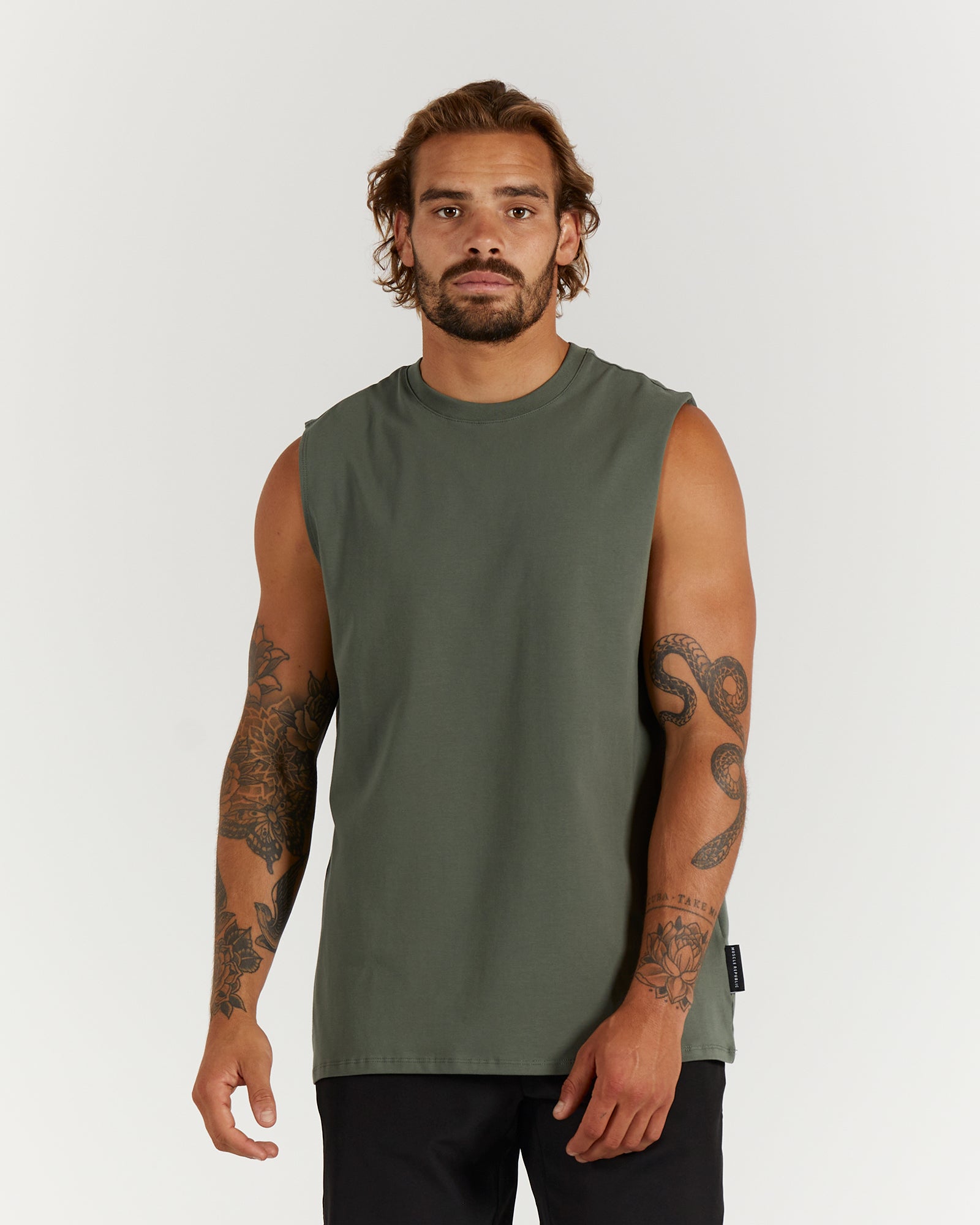 CLASSIC TONAL TANK - PESTO