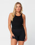 ACTION SINGLET - BLACK